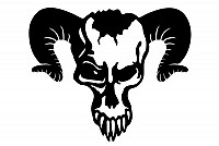 Demon Skull Vector