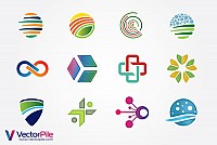 Mixed Logo Design Elements