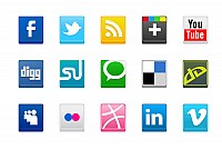 Social Media Vector Icon