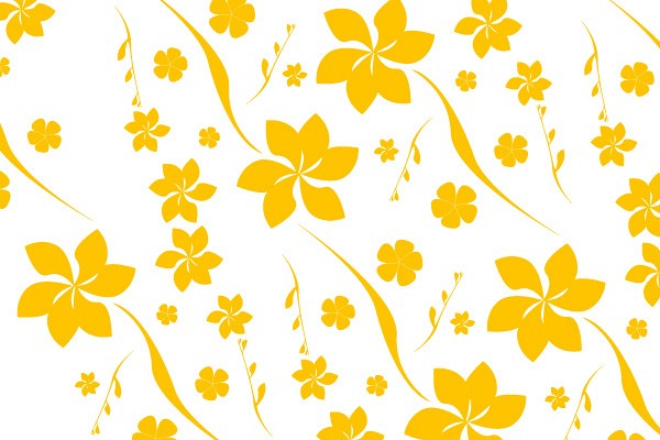 Yellow Floral Pattern