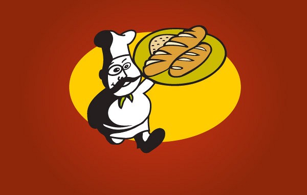 Baker Logo Illustration