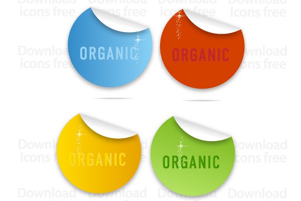 Colored Vector Labels