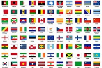 World Flags Vector Icons