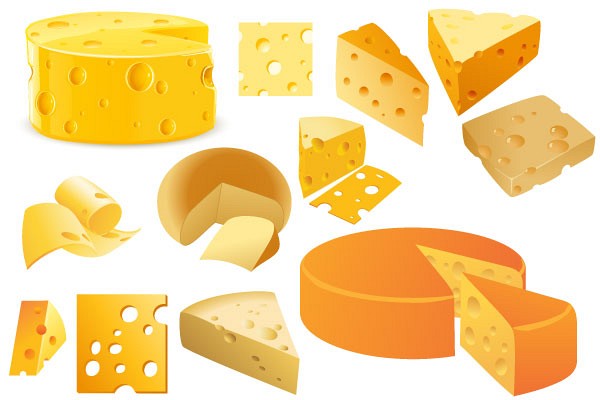 Swiss Cheese Vector Collection