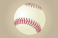 Baseball Vector Graphic