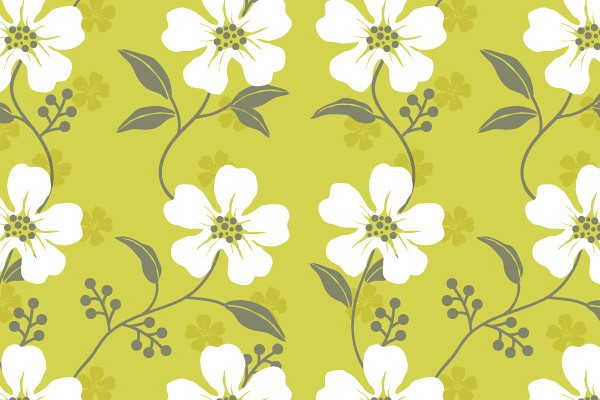 Seamless Wildflower Pattern
