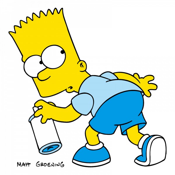 Bart Simpson Vector Cartoon