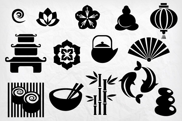 Japan Culture Vector Objects