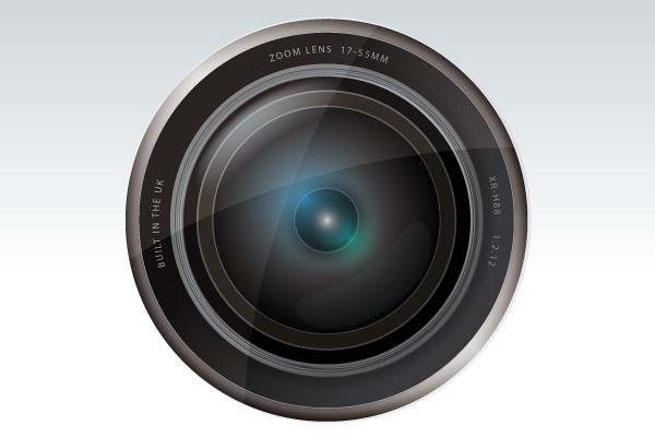 Camera Lens Vector