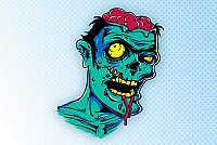 Awesome Free Vector Zombie