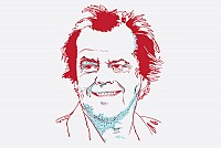 Jack Nicholson Vector Portrait