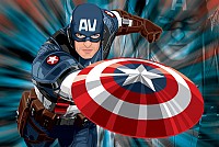 Captain America Vector Illustration