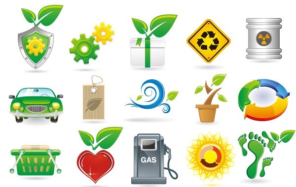 Green Vector Icons