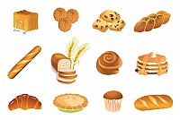 Baking Products Vector