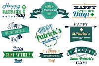 St. Patrick's Day Vector Objects