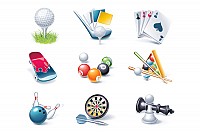 Entertainment Sports Vector Objects