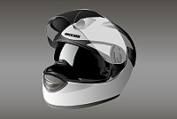 Motorcycle Helmet Vector
