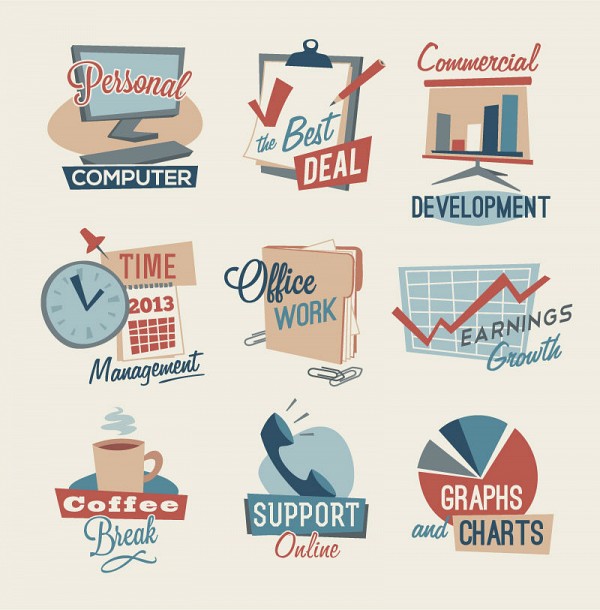 Office & Workplace Vector Icons
