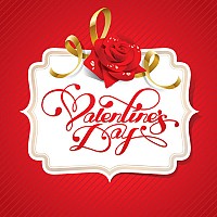 Valentine's Day Vector Label