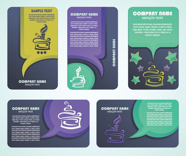 Playful Business Cards Template