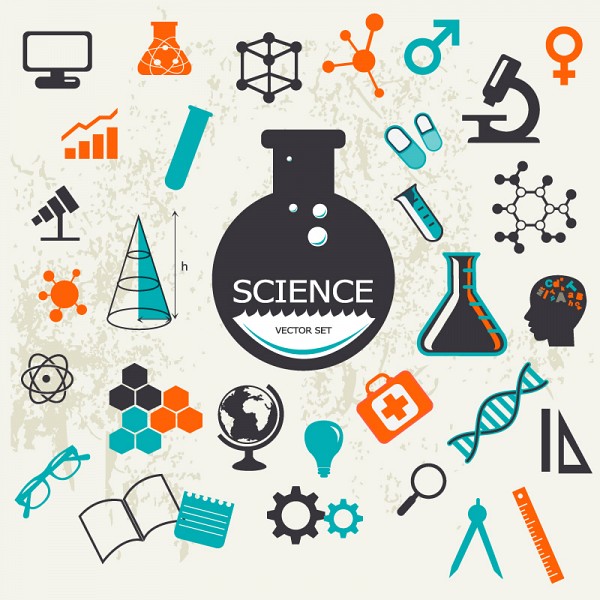 Science Elements Vector Icons