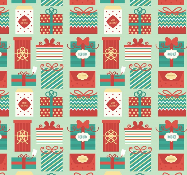 Seamless Christmas Vector Pattern