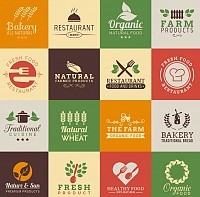 Food Industry Vector Logos