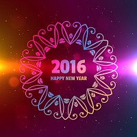 Happy New Year 2016 Pattern