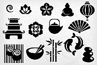 Japan Culture Vector Objects
